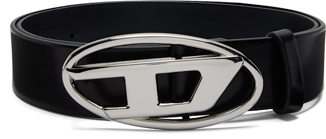 Diesel: Black B-1dr W Belt | SSENSE Canada