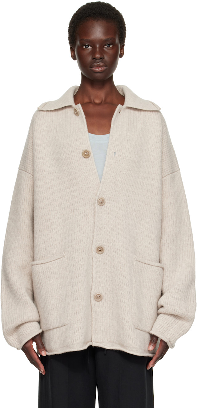 CASEY CASEY: Gray Rove Cardigan | SSENSE