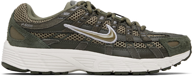 Nike: カーキ P-6000 スエード スニーカー | SSENSE 日本
