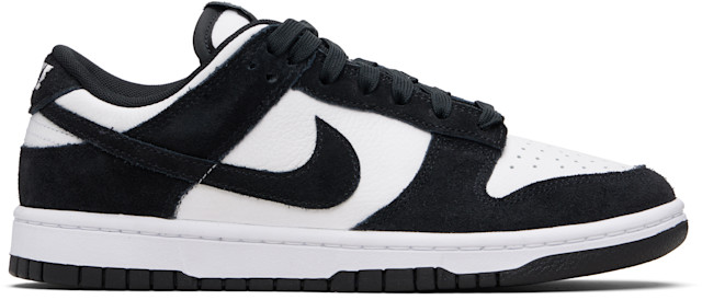 NIKE DUNK LOW RETRO SE ホワイト/ブラック 12 Nike: Black & White Dunk Low Retro SE Sneakers | SSENSE Canada