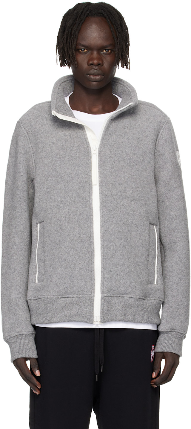 Canada Goose: Gray Kind Fleece HUMANATURE Lawson Jacket | SSENSE China