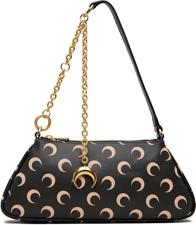 Marine Serre: Black Moon Canvas Core Bag | SSENSE