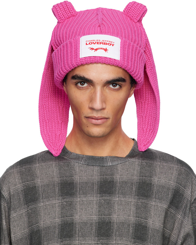 帽子 Charles Jeffrey LOVERBOY ChunkyRabbit CHARLES JEFFREY LOVERBOY - 【残り一点】Chunky Rabbit Beanie
