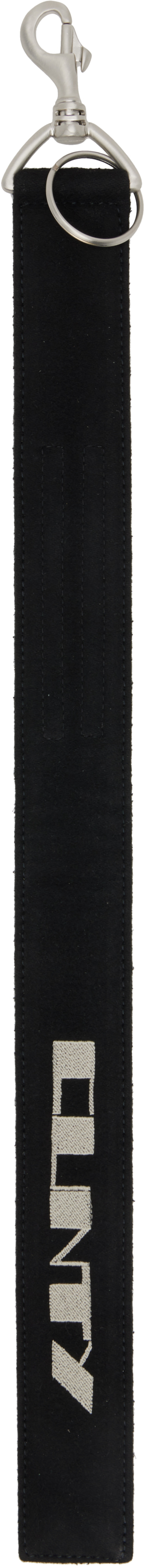 Rick Owens DRKSHDW: Black Concordians Cotton Keychain | SSENSE