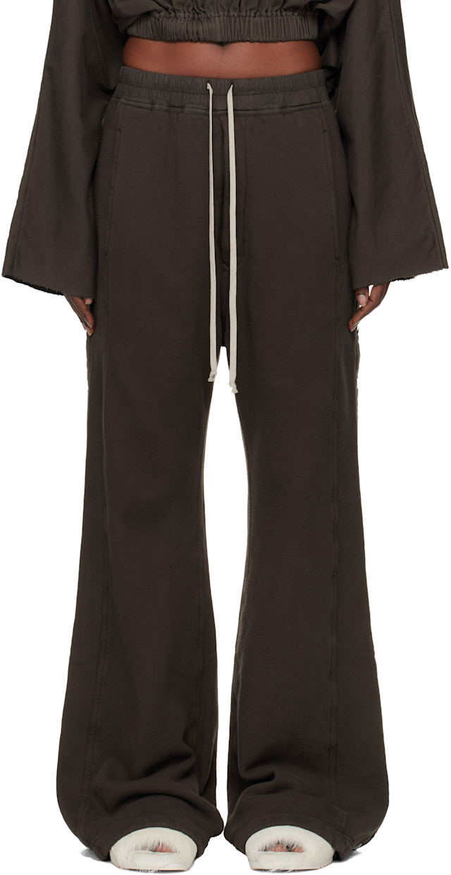 Rick Owens DRKSHDW: グレー Concordians Pusher スウェットパンツ