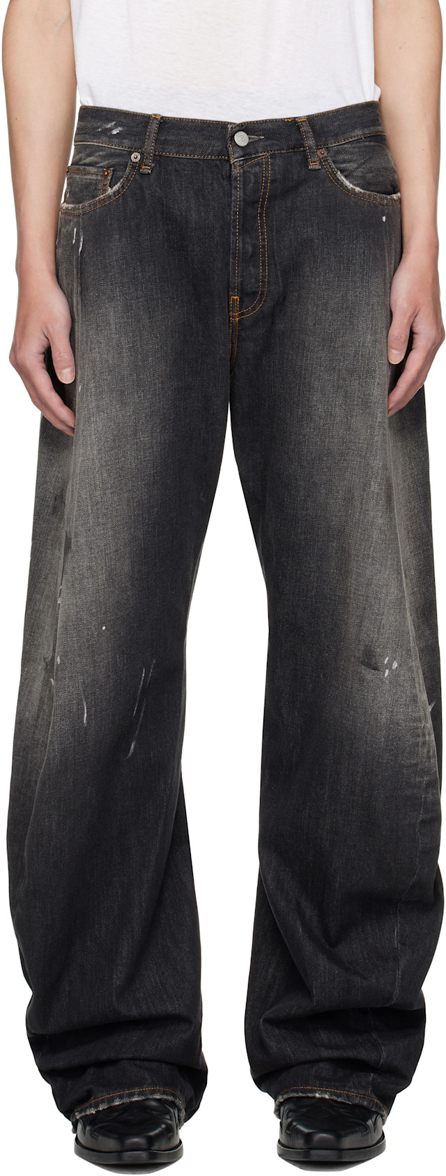 Acne Studios: Black 2006M Trafalgar Jeans | SSENSE