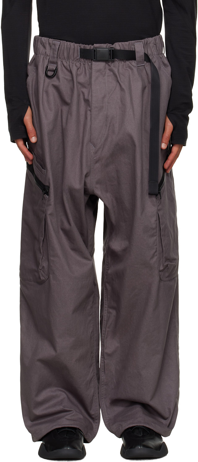 y-3 BINDING CARGO TRACK PANTS レア Y-3 Binding Cargo track pants - Black - Men|DP0531 | thebs.com