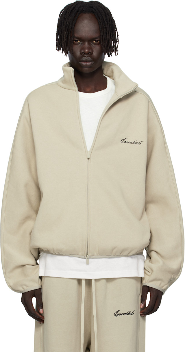 FEAR OF GOD ESSENTIALSトラックジャケット Fear of God ESSENTIALS: トープ Modern Fit フリース トラック