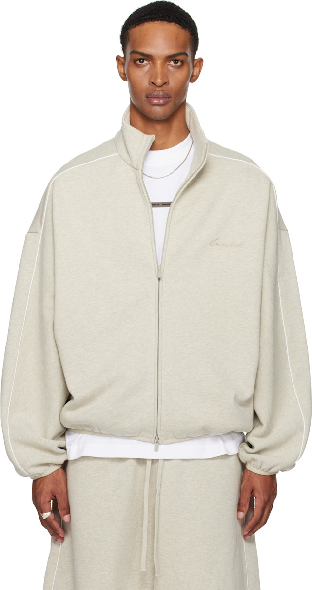 Fear of God ESSENTIALS: ベージュ Modern Fit フリース トラック