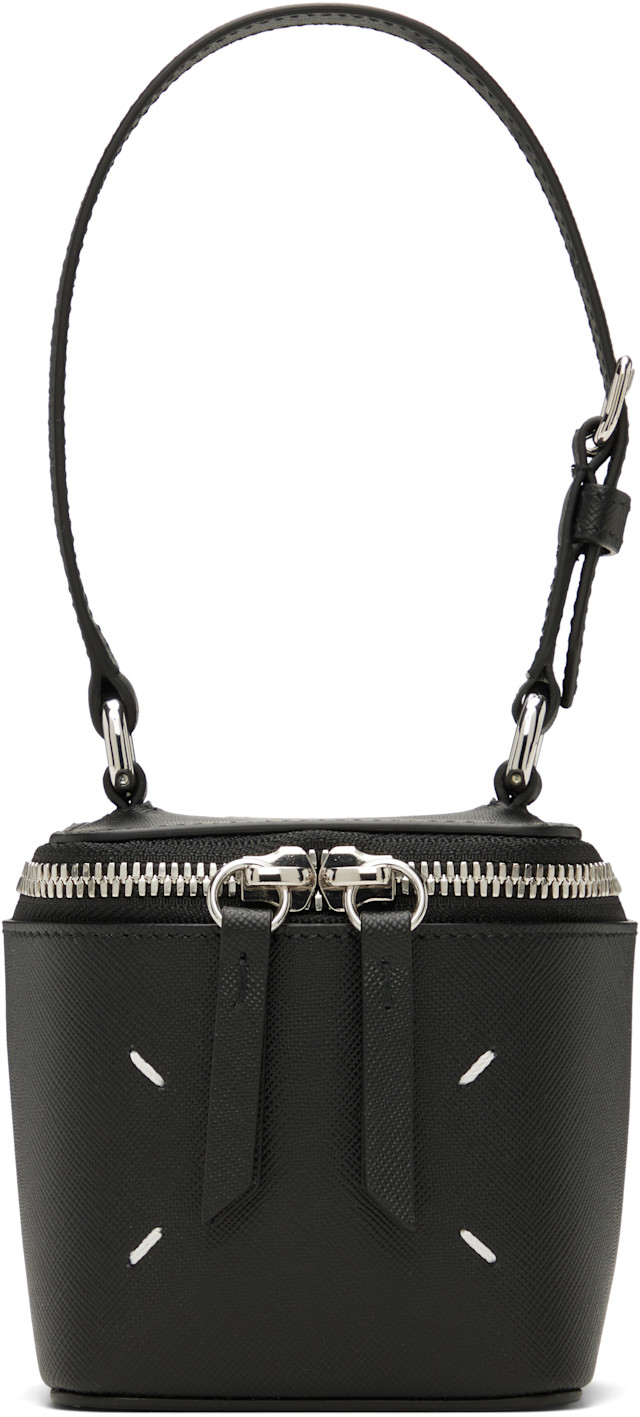 Maison Margiela: Black Mini Box Bag | SSENSE