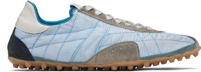 希AMagazineCuratedbyMaisonMartinMargiela Maison Margiela: Blue Sprinters Sneakers | SSENSE