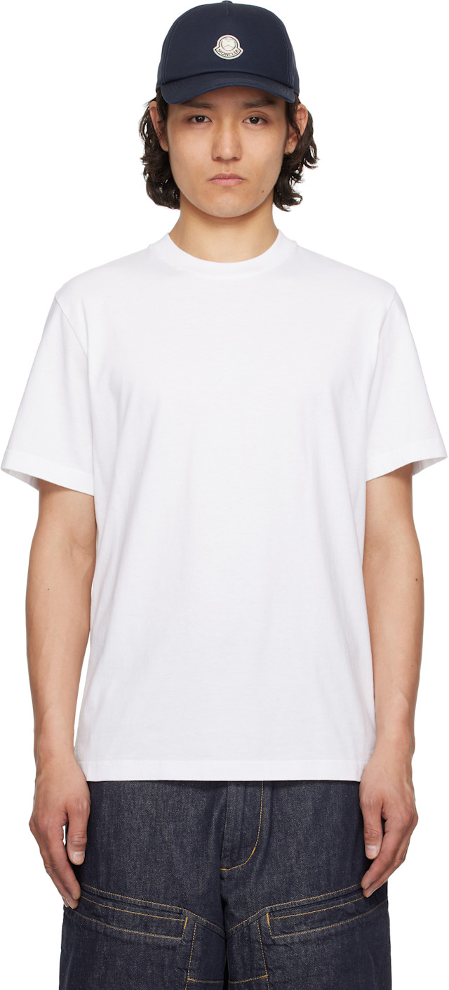 Moncler Genius: Mercedes-Benz by NIGO White Crewneck T-shirt | SSENSE