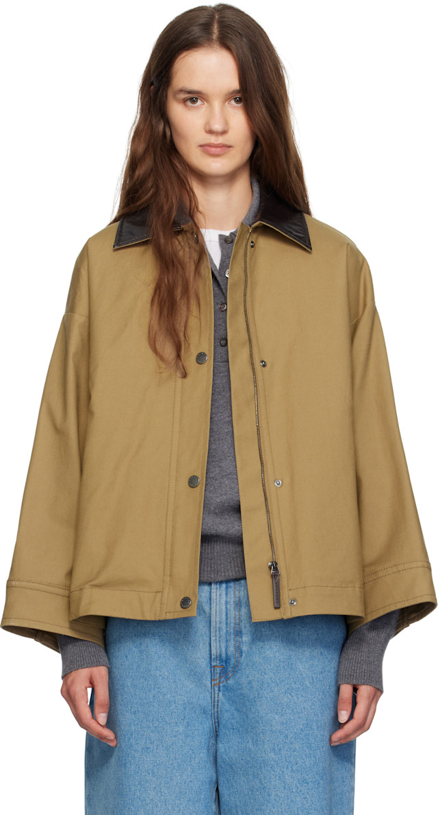 Weekend Max Mara: タン Dorema ジャケット | SSENSE 日本 Weekend Max Mara: タン Dorema ジャケット | SSENSE 日本