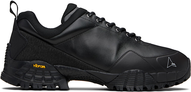 ROA: Black Neal Sneakers | SSENSE United Kingdom