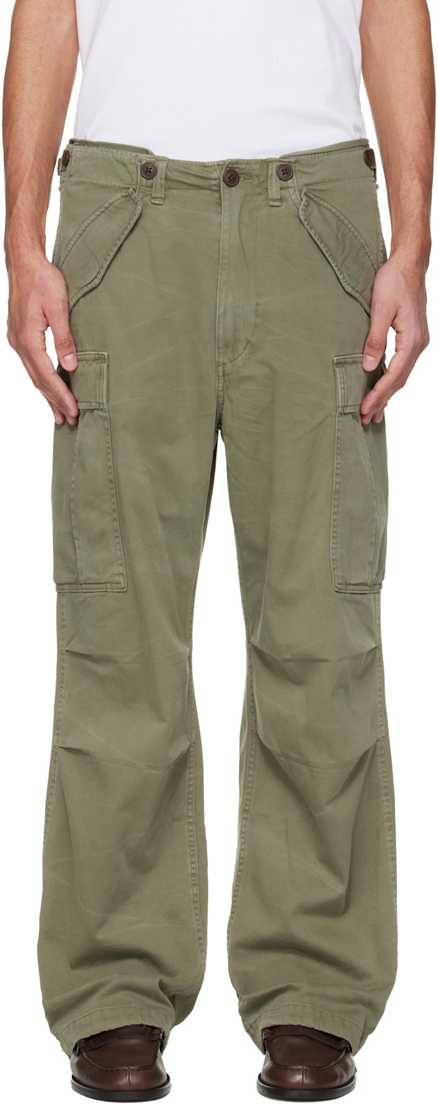 Polo Ralph Lauren: Khaki 'The Big Cargo' Pants | SSENSE