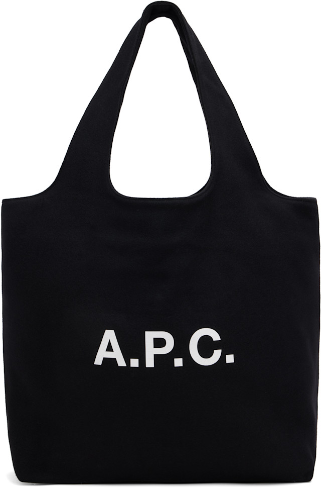 A.P.C nino トートバッグ　ブラック A.P.C.: ブラック Ninon トートバッグ | SSENSE 日本