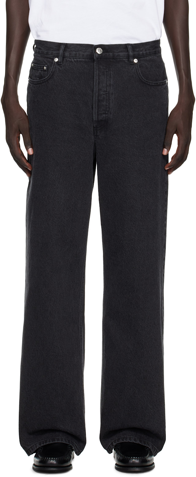 A.P.C.: Black Aaron Jeans | SSENSE