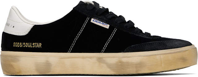 Golden Goose: Black Soul Star Sneakers | SSENSE