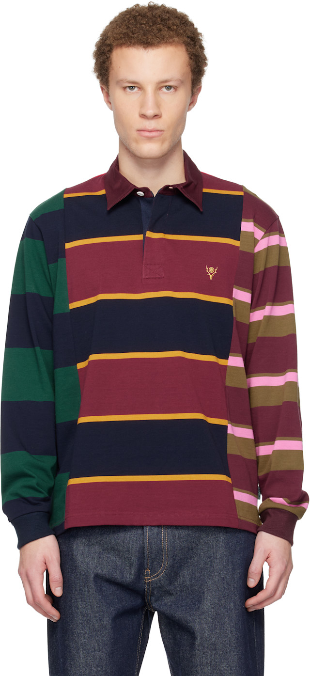 South2 West8: Multicolor Rugger Polo | SSENSE