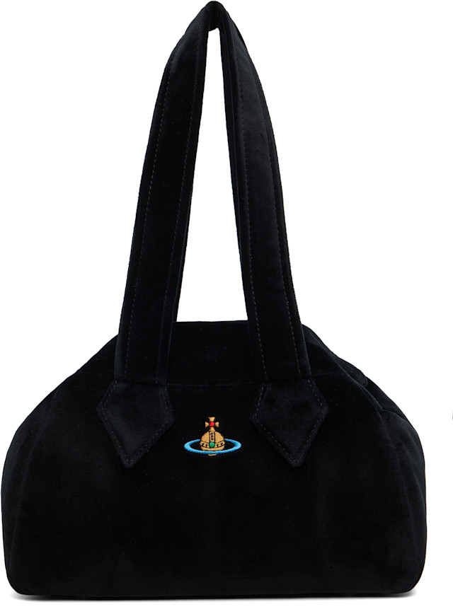 Vivienne Westwood ブラック ボディバッグ Vivienne Westwood: Black Archive Medium Handbag | SSENSE