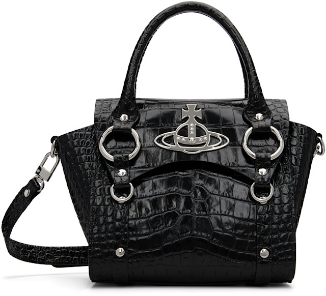 Vivienne Westwood: Black Betty Small Bag | SSENSE Canada