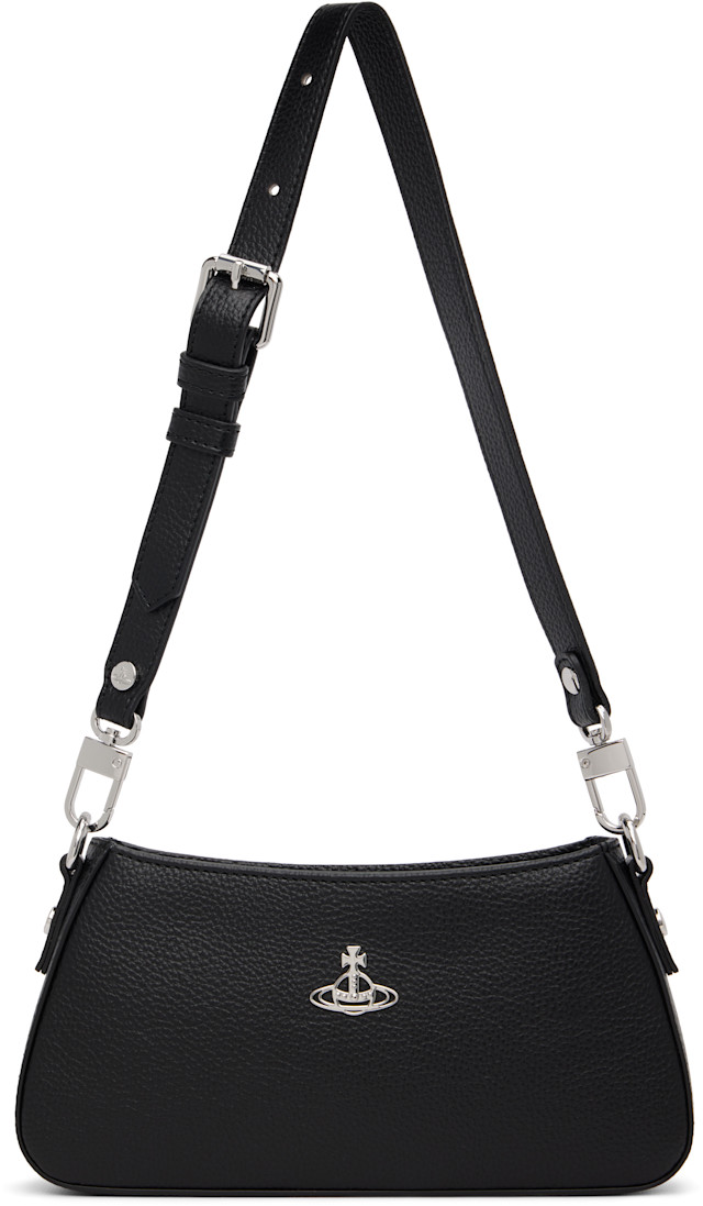 Vivienne Westwood: Black Tasha Shoulder Phone Bag | SSENSE