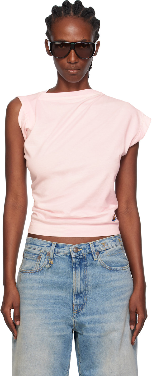 Vivienne Westwood: Pink Hebo T-shirt | SSENSE