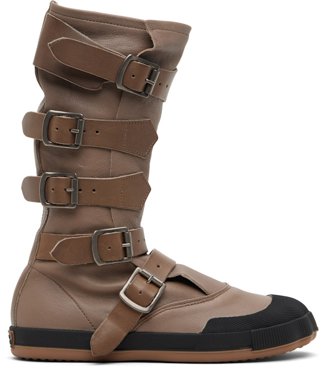 Vivienne Westwood: Brown Animal Pirate Boots | SSENSE