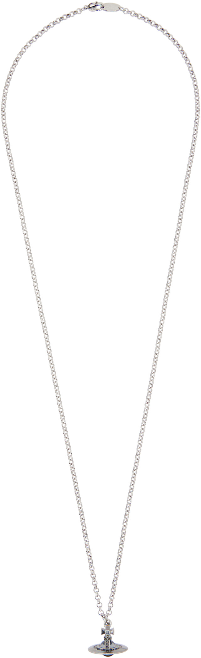 Vivienne Westwood: New Tiny Orb Pendant Necklace | SSENSE