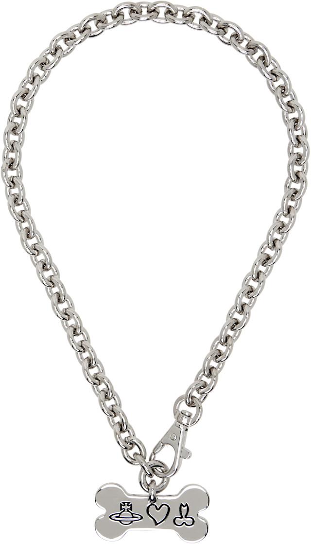 Vivienne Westwood: Dog Tag Necklace | SSENSE