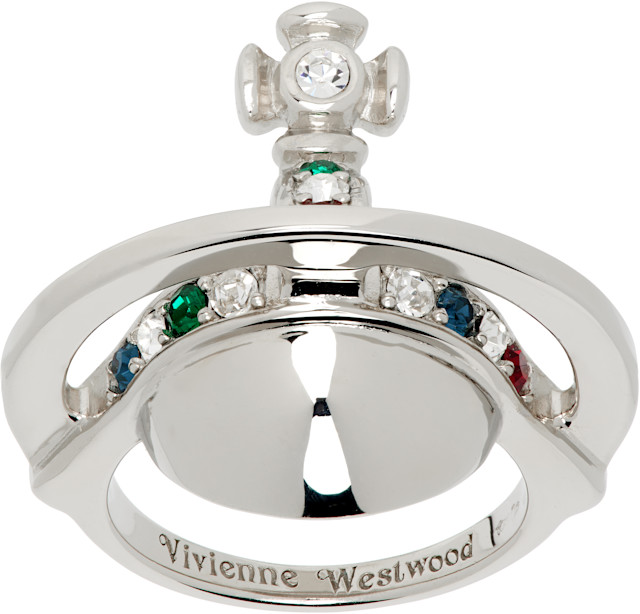 VivienneWestwood ソリッドオーブリング Vivienne Westwood: Solid Orb Ring | SSENSE