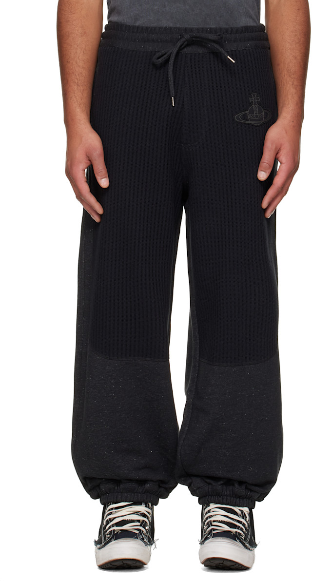Vivienne Westwood: Black Ibiza Sweatpants | SSENSE