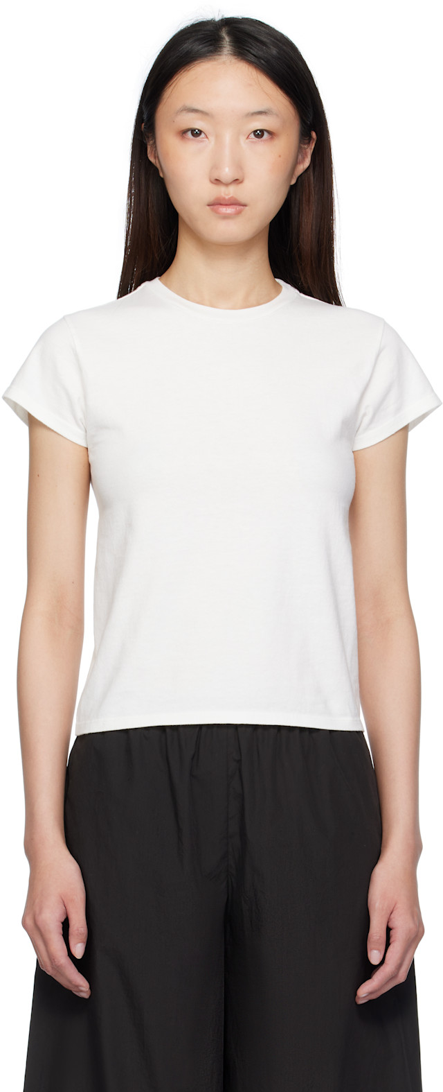 The Row: オフホワイト Tori Tシャツ | SSENSE 日本