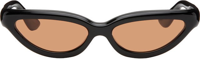 Port Tanger: Black Fanna Sunglasses | SSENSE