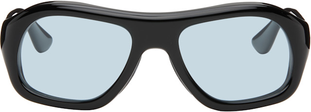 Port Tanger: ブラック Gray サングラス | SSENSE 日本