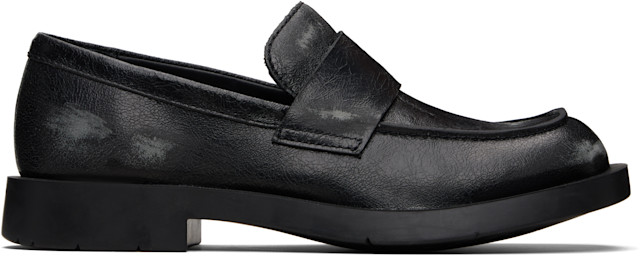 CAMPERLAB: Black Mil 1978 Loafers | SSENSE CAMPERLAB: Black Mil 1978 Loafers | SSENSE