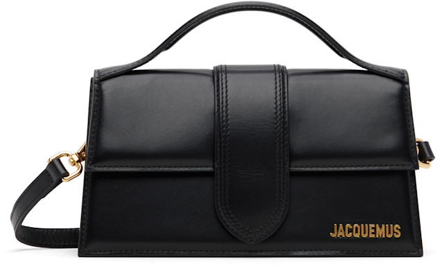 JACQUEMUS: Black Les Classiques 'The large Bambino' Bag | SSENSE