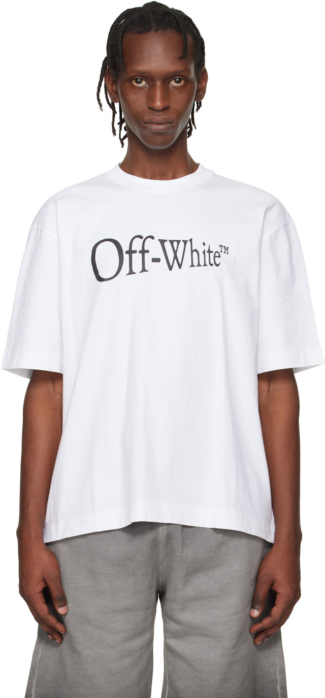 トップス OFF-WHITE 2017/SS FERN SHIRT Off-White: ホワイト Run Arrow Skate Tシャツ | SSENSE 日本