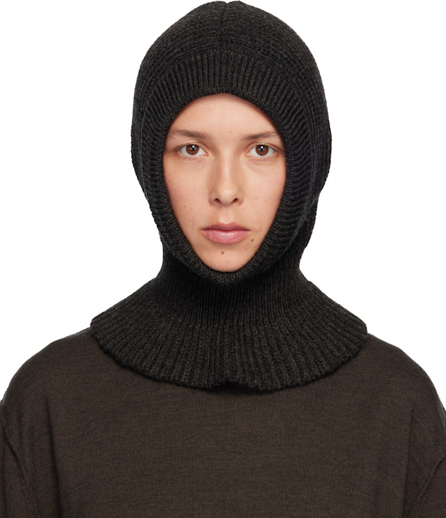 LEMAIRE: Brown Hood Beanie | SSENSE