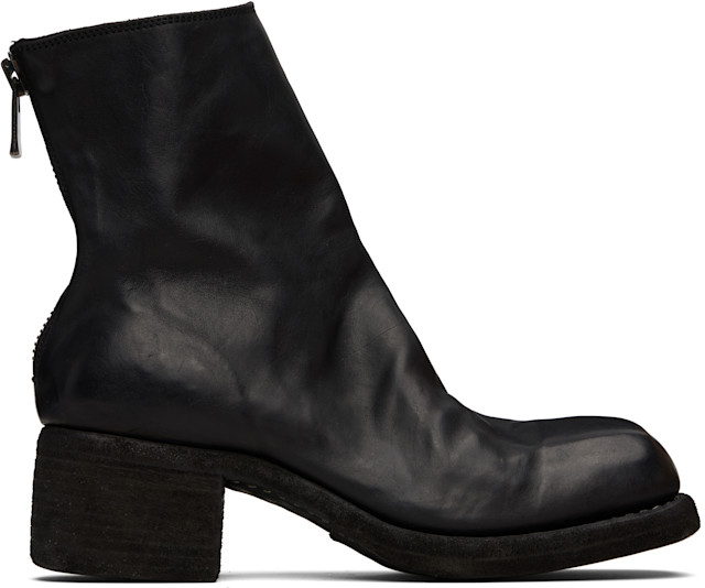 Guidi: Black 9086 Boots | SSENSE Canada