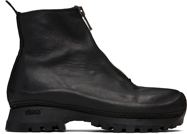 靴 guidi / VS01 Size 43 Guidi: Black VS01 Boots | SSENSE Canada