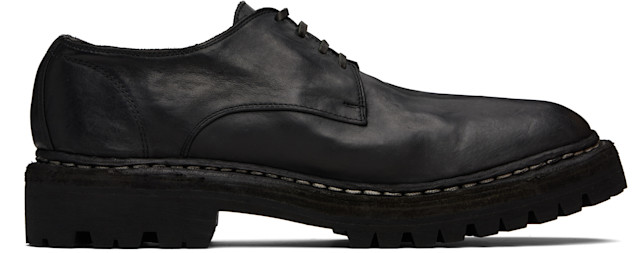 Guidi: Black 792V_N Derbys | SSENSE