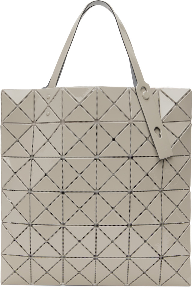 BAO BAO ISSEY MIYAKE トートバッグ ベージュ BAO BAO ISSEY MIYAKE: Beige Lucent One-Tone Tote | SSENSE