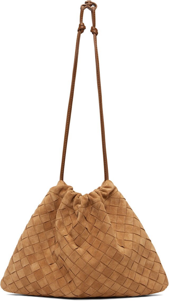 Bottega Veneta: Tan Medium Dust Bag | SSENSE