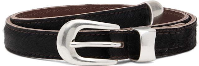 小物 OUR LEGACY 2CM BELT Our Legacy - Belt 2 cm Black