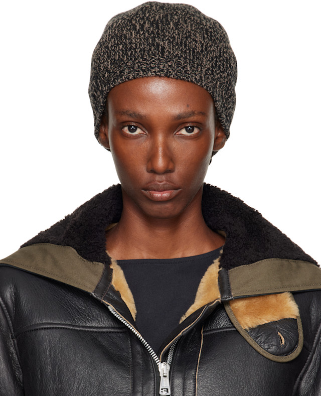 OUR LEGACY: Black & Brown Classic Beanie | SSENSE