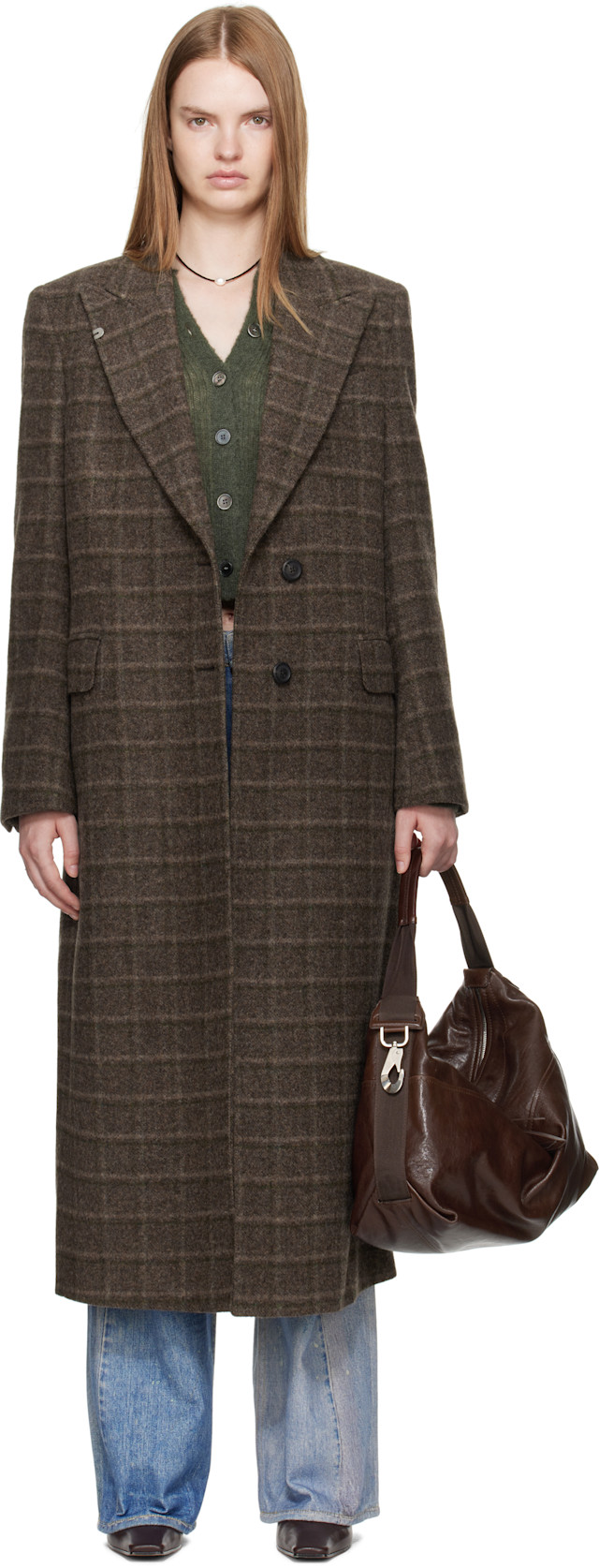 OUR LEGACY: Brown Manta Coat | SSENSE
