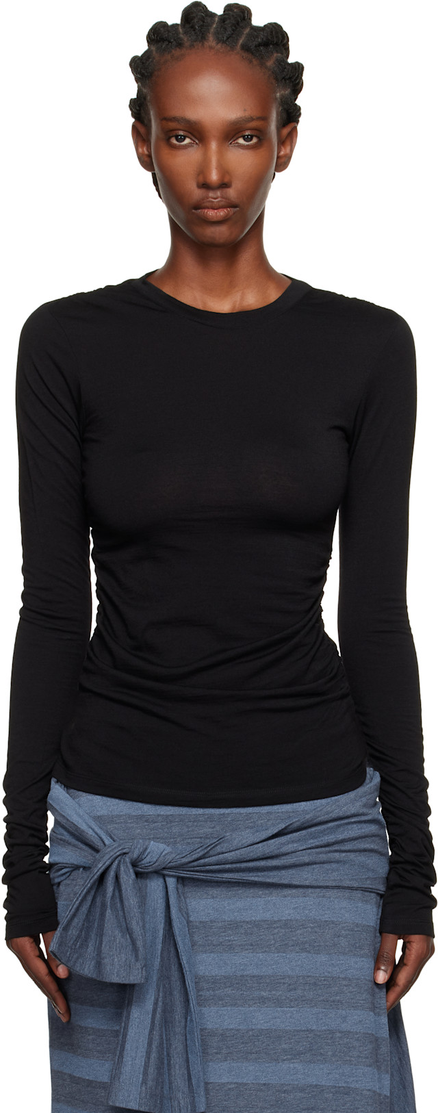 OUR LEGACY: Black Strain Slim Longsleeve T-shirt | SSENSE
