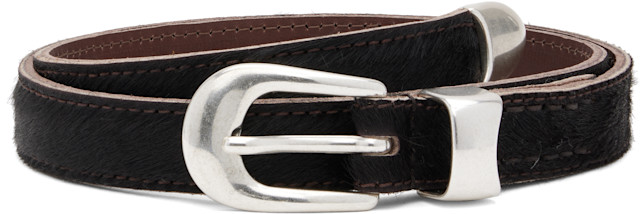 OUR LEGACY: Brown 2 CM Belt | SSENSE
