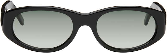 OUR LEGACY: Black Unwound Sunglasses | SSENSE OUR LEGACY: Black Unwound Sunglasses | SSENSE